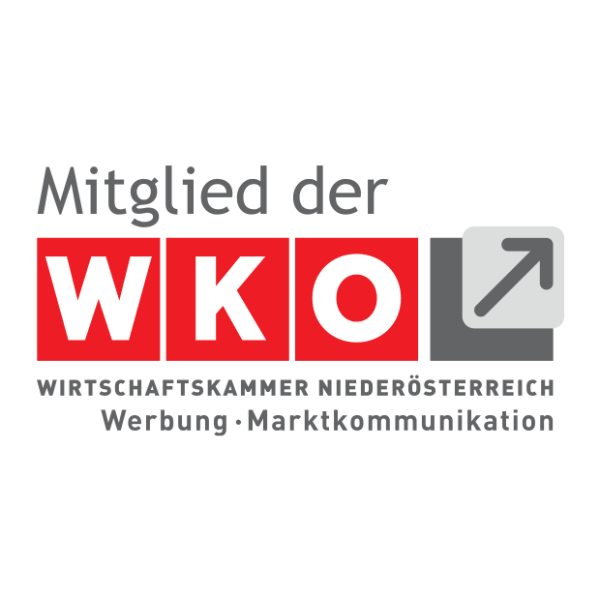 Mitglied der Wirtschaftskammer NÖ Werbung und Marktkommunikation Logo